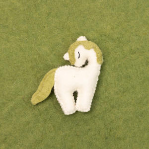 Handmade Wool Felt Stitched <b>Unicorn</b> <b>Ornament</b> Soft Animal Toy Fantasy Decor Gift Child Wholesale Bulk - Product Image 5