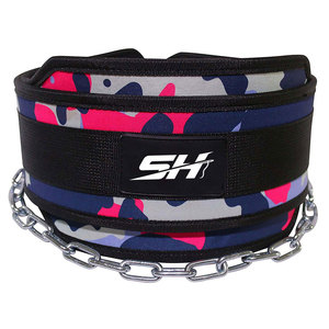 Heavy Duty Unisex Neoprene Dip <b>Belt</b> With Chain For Powerlifting Hip Squats Weightlifting Bodybuilding Gym <b>Belt</b> Custom Low Price - Product Image 6
