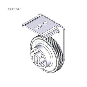 Composants de stores à rouleaux sans chaîne avec mécanisme de levage à ressort sans cordon - Product Image 2