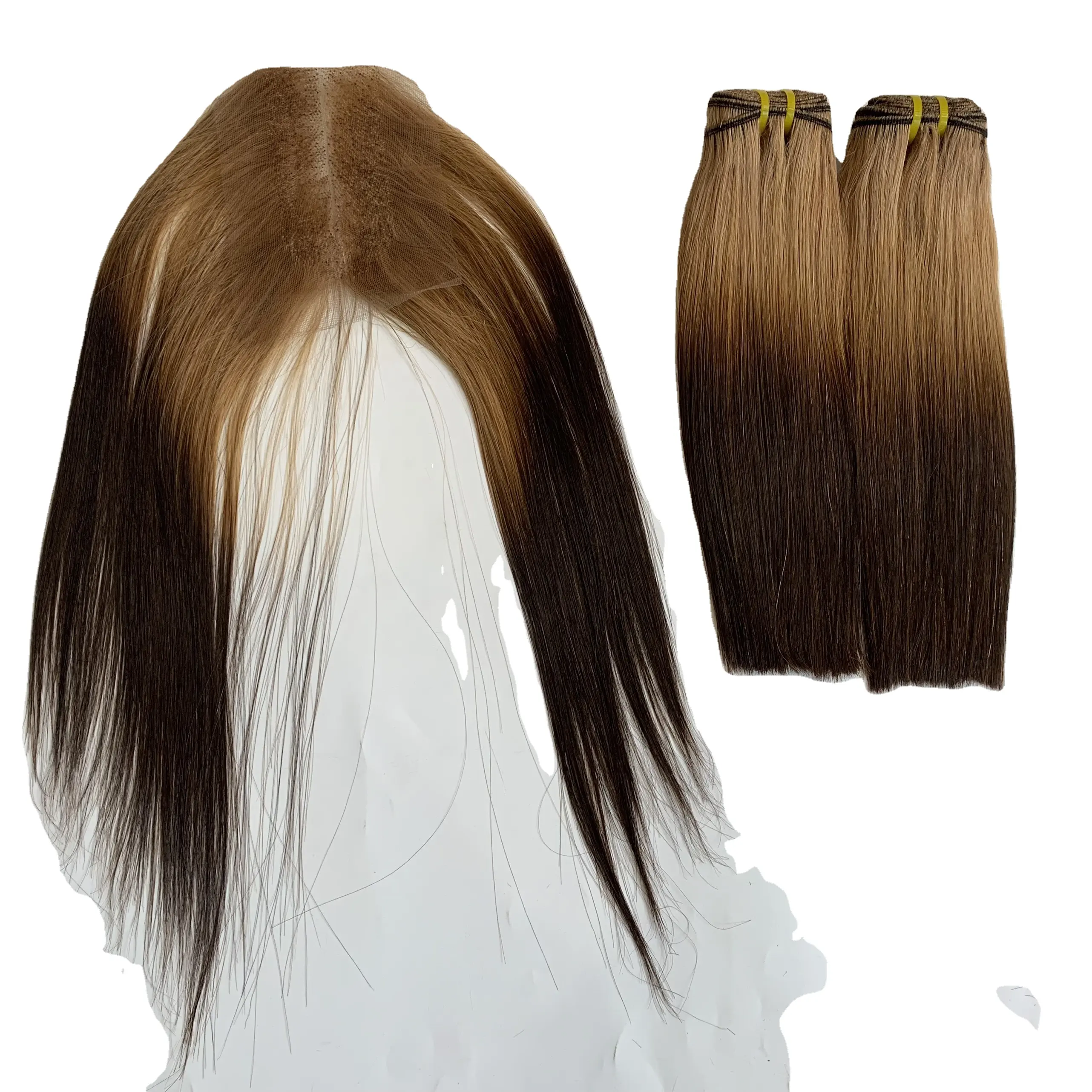 إغلاق 2 بواسطة 4 العظام مستقيم الشعر اللون الطبيعي الإنسان ريمي عالية الجودة الشعر من شركة Livihair في شعر فيتنام التمديد
