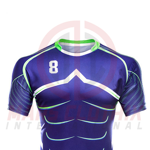 Uniforme de Rugby de Tela de Poliéster para Equipos, Conjunto de Uniforme de Rugby Original de la Mejor Calidad, Nueva Llegada 2026, Unisex - Product Image 4