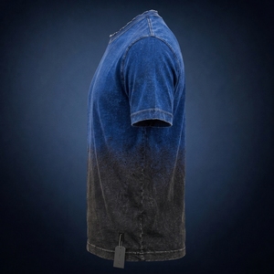 Men Streetwear Distressed <b>T</b> <b>Shirt</b> Heavy Cotton Fabric Faded Wash Design Relaxed Fit Short Sleeve Casual Fashion Apparel OEM - Product Image 6