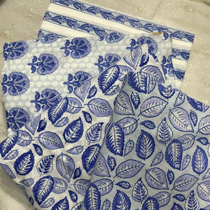 Tela de algodón suave de Jaipur, tela de algodón con estampado a mano, tela de algodón estampada a mano, proveedor mayorista de tela de algodón, directo de fábrica - Product Image 1