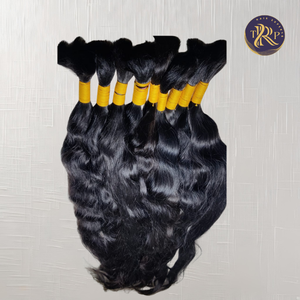 100% Naturel Noir Vierge Cheveux Haute Qualité Indien Temple-Source Beauté Corps Vague Crépus Curl Styles pour Tressage - Product Image 2