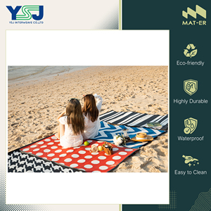 Made in Thailand Top Quality Hot Selling Corrosion Resistant Outdoor Carpets Round 100% Polypropylene PP <b>Roll</b> <b>Mat</b> for Picnic Use - Product Image 5