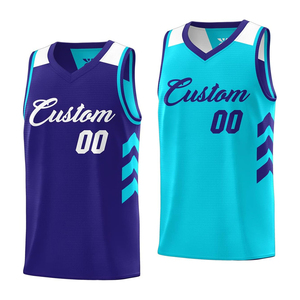 Uniforme de basketball réversible avec logo personnalisé, respirant, double couche, fabricant de vêtements d'équipe, approvisionnement en gros - Product Image 6