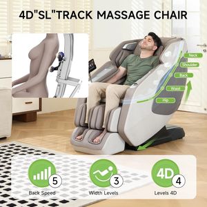 Massage <b>Chair</b> Full Body Zero Gravity SL Track Body <b>Recliner</b> with Heat Thai Stretch Office <b>Chair</b> Most Popular Massage <b>Chair</b> - Product Image 5