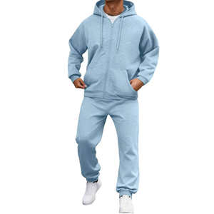 Nouveau design – Survêtement homme automne – Écologique, extensible dans quatre directions, thermique, respirant, séchage rapide – Vêtement de sport à capuche pour la gym - Product Image 4