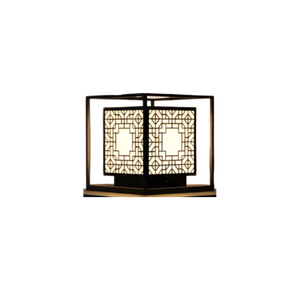 Lampe à pilier LED IP65 Wave, lampe à colonne en acier noir thermolaqué de 8 pouces, lanterne décorative extérieure pour portail de villa, lumière chaude - Product Image 1