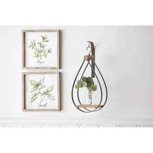 Wabi Sabi Artistic Metal Flower <b>Vase</b> Rustic Birthday Hanging <b>Decoration</b> ZAHID EXPORTS Bulk Export Supplier - Product Image 3
