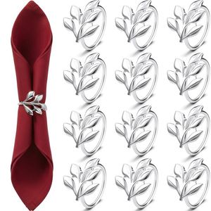<b>Christmas</b> Napkin Rings Set of 6 Novelty Plastic <b>Tree</b> Reindeer Snowflake Antlers Gingerbread Bow Design - Product Image 5