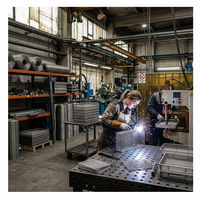 Plateau utilitaire en acier inoxydable professionnel A-1 VERITAS avec couvercle 240x250x7mm pour le nettoyage et la stérilisation des instruments
