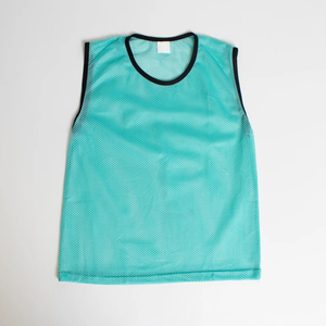 2026 Custom 100% Cotton High Quality Quick Dry Anti-Bacterial Classic Logo Breathable Soccer <b>Bib</b> Sports <b>Training</b> Shirt Top - Product Image 5