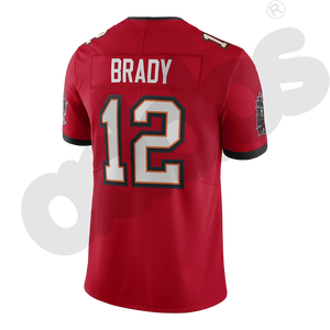 Custom High Quality for Style American Football Jersey Short Sleeve Printed V Neck <b>Polyester</b>/Cotton Sports Uniform - Product Image 5
