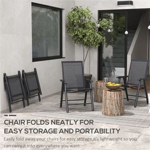 Chaise de camping confortable avec accoudoirs pour le camping, la pêche et autres activités de plein air - Product Image 5