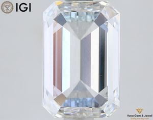 เพชร CVD มรกต1.50กะรัตประดับห้องแล็บเพชรที่มีการรับรอง IGI E สี VS1ความชัดเจน8.10มม. สำหรับเครื่องประดับงานแต่งงาน - Product Image 4