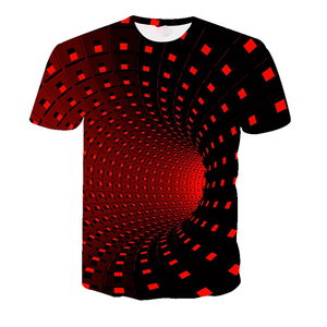 T-shirts d'été pour hommes, nouvelle mode, plage, imprimés en 3D, unis, à manches courtes, décontractés, respirants, tricotés, sublimation, t-shirts imprimés en 3D - Product Image 2