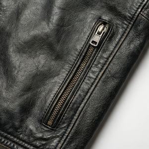 Veste de moto en cuir véritable pour homme de qualité supérieure, nouvelle arrivée, vestes de moto d'hiver, protections amovibles, personnalisables - Product Image 5