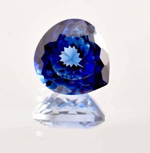 Zafiro natural de Ceilán azul real, corte corazón, certificado por GIA, piedra suelta para la fabricación de anillos y joyería, piedra fina. - Product Image 3