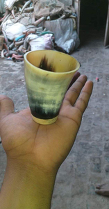 Vaso de Chupito Vikingo Ecológico Hecho a Mano con Tapa, de Cuerno Puro de Buey/Vaca, Seguro para Alimentos, Recién Llegado 2025 - Product Image 3