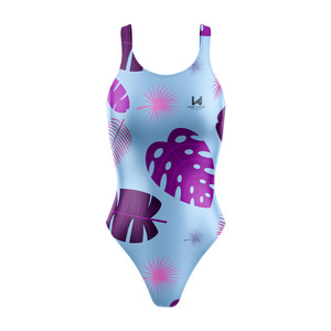 2026 Most Selling Ladies 1Piece V-Type Swimsuit for Summer Sports Solid Pattern Swim & Beachwear <b>Costumes</b> for Women and Girls - Product Image 5