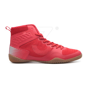 Zapatos de Boxeo de Cuero de Primera Calidad, Suela con Agarre Fuerte, Parte Superior Transpirable, Construcción Duradera, Diseño Ligero y Flexible, Cierre de Velcro - Product Image 6