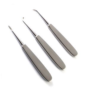 Nouveaux Élévateurs Dentaires en Acier Inoxydable (3 Pièces) pour Chirurgie Orale, Luxateurs, Fabrication Pakistanaise, Haute Qualité, Certifiés CE - Product Image 6