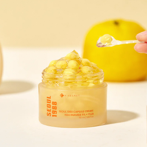 Crema Seoul 1988 Capsule - Niacinamida 5% + Yuja 50ml, Crema Facial Coreana Iluminadora e Hidratante Antienvejecimiento - Product Image 4
