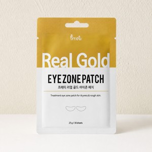 แผ่นมาส์กใต้ตา Prreti Real Gold Eye Zone Patch 30 แผ่น มาส์กใต้ตาเกาหลี ไฮโดรเจล บำรุงผิวรอบดวงตา ขายส่ง ผลิตภัณฑ์ดูแลผิว - Product Image 4