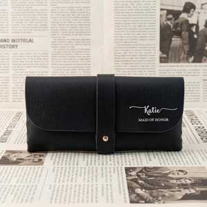 Vintage Leather <b>Glasses</b> Case Genuine Cowhide Pouch Luxury Soft Slim Handmade <b>Reading</b> Spectacles Cover Bag Men LGC-0109 - Product Image 3