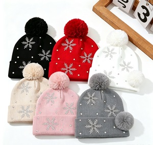 Gorros de lana gruesa estilo pescador para hombre, gorros cortos tipo calavera, gorros de punto cálidos de invierno para skater y streetwear. - Product Image 6