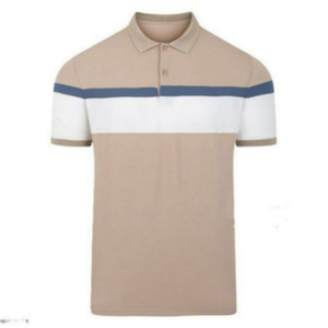 เสื้อยืดผู้ชายคอตตอน 100% แบบขายส่งสั่งทำพิเศษ หนานุ่ม สีกากี ไซส์ใหญ่พิเศษ ทรงโอเวอร์ไซส์ พิมพ์โลโก้รีไซเคิล ลายเรียบ - Product Image 1
