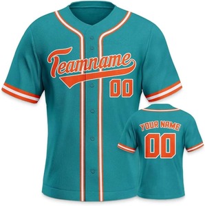 Commande Urgente : Maillot de Baseball Personnalisé en Polyester – Tenue de Sport Homme à Manches Courtes en Mesh avec Votre Nom - Product Image 1