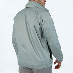 Chaqueta Cortavientos con Capucha para Hombre, Nueva Colección, Calidad Premium, Invierno, Tela de Pana, Logotipo Frontal, Secado Rápido, Transpirable, Estilo Urbano - Product Image 2