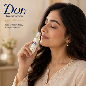 น้ำหอมโรลออน DON Premium Unisex Attar ขนาด 6 มล. ปราศจากแอลกอฮอล์ น้ำมันหอมระเหยธรรมชาติ กลิ่นดอกไม้และผลไม้ หอมติดทนนาน สำหรับใช้ทุกวัน - Product Image 4