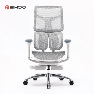 Новый дизайн, кресло-Босс Sihoo S100, четырехмерное скоординированное подлокотники, независимая спинка, эргономичное офисное кресло