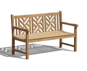 Fauteuil de salon, Matériau principal : Bois de teck, Design moderne et élégant, Longueur adaptable à diverses nécessités - Product Image 2