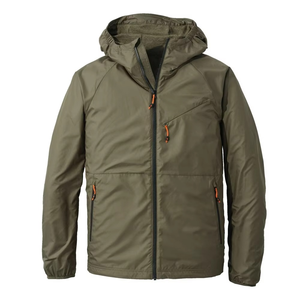 Custom logo Patch Classic Nylon Half Zipper Pullover <b>Windbreaker</b> Jacket for Men - Product Image 1