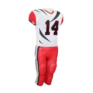 Hot Selling Customized Logo Printing <b>Light</b> Weight Hot Selling Polyester Material Sports Wear American Football Uniform - Product Image 3