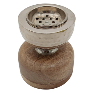 High Quality Natural Wood Metal Bakhoor Incense <b>Burner</b> For Home Office Ramadan Eid Festive Gift Stylish Middle Eastern Mabkhara - Product Image 5