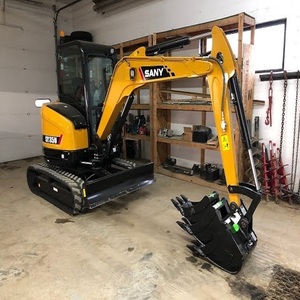 Mini-excavatrice Sany de haute qualité avec une puissance de performance élevée et une construction fiable pour des travaux d'excavation efficaces - Product Image 1