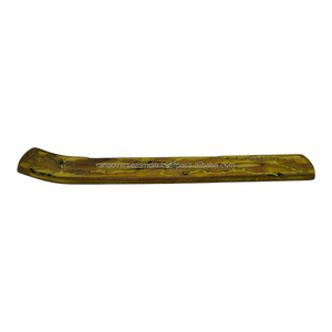 Luxury Wooden Ash Catcher Incense Tray Long Vein Crack Design Stick Holder for Aromatherapy Meditation Yoga <b>Decoration</b> - Product Image 5