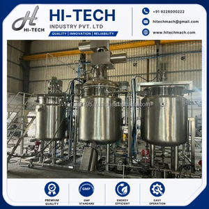 Planta de Fabricación de Ungüentos Automática Premium con Sistema Homogeneizador al Vacío para Formulación de Crema, Bálsamo y Gel, Fabricante de la India - Product Image 3