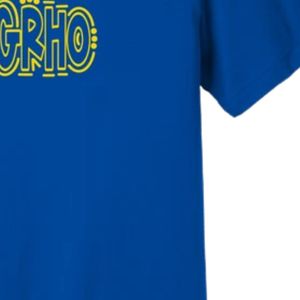 Camiseta personalizada SGRho Vintage 80s Doodle Graphic para mujer, camiseta moderna de manga corta con cuello redondo, camiseta personalizada a la moda de la hermandad griega - Product Image 6