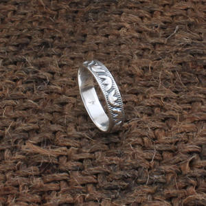 Wholesale 925 Sterling <b>Silver</b> Band <b>Ring</b> Minimalist <b>Ring</b> for Women <b>Men</b> Hallmarked Fine Jewelry Factory Price Ready to Ship - Product Image 2