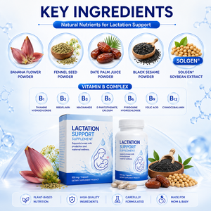 Capsules d'extrait de soja pour le soutien de la lactation, bien-être maternel, complément alimentaire naturel, bienfaits pour la perte de poids - Product Image 2
