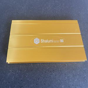 Profilés en T en aluminium série Shalumi 6000, anodisation/peinture en poudre au Vietnam, certifiés ISO9001 pour une soudure de plafond de haute qualité - Product Image 1