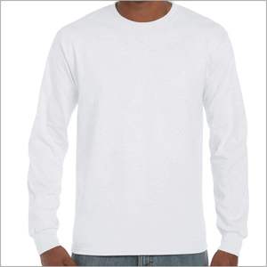 Camiseta Lisa de Manga Larga Unisex para Hombre con Logotipo Personalizado, Impresión Digital, 100% Algodón, Secado Rápido - Product Image 1