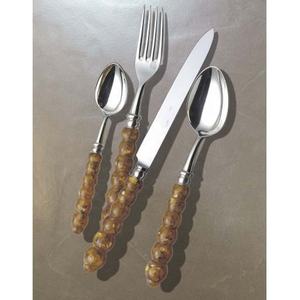 Argenterie Mariage Couverts Plaqué Argent Avec Doublure Design Poignée en acier inoxydable Cuillère couteau fourchette Couverts Set - Product Image 2