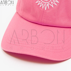 Casquettes 6 panneaux de couleur rose, respirantes, confortables, entièrement personnalisables, service OEM ODM, best-seller avec logo personnalisé - Product Image 6